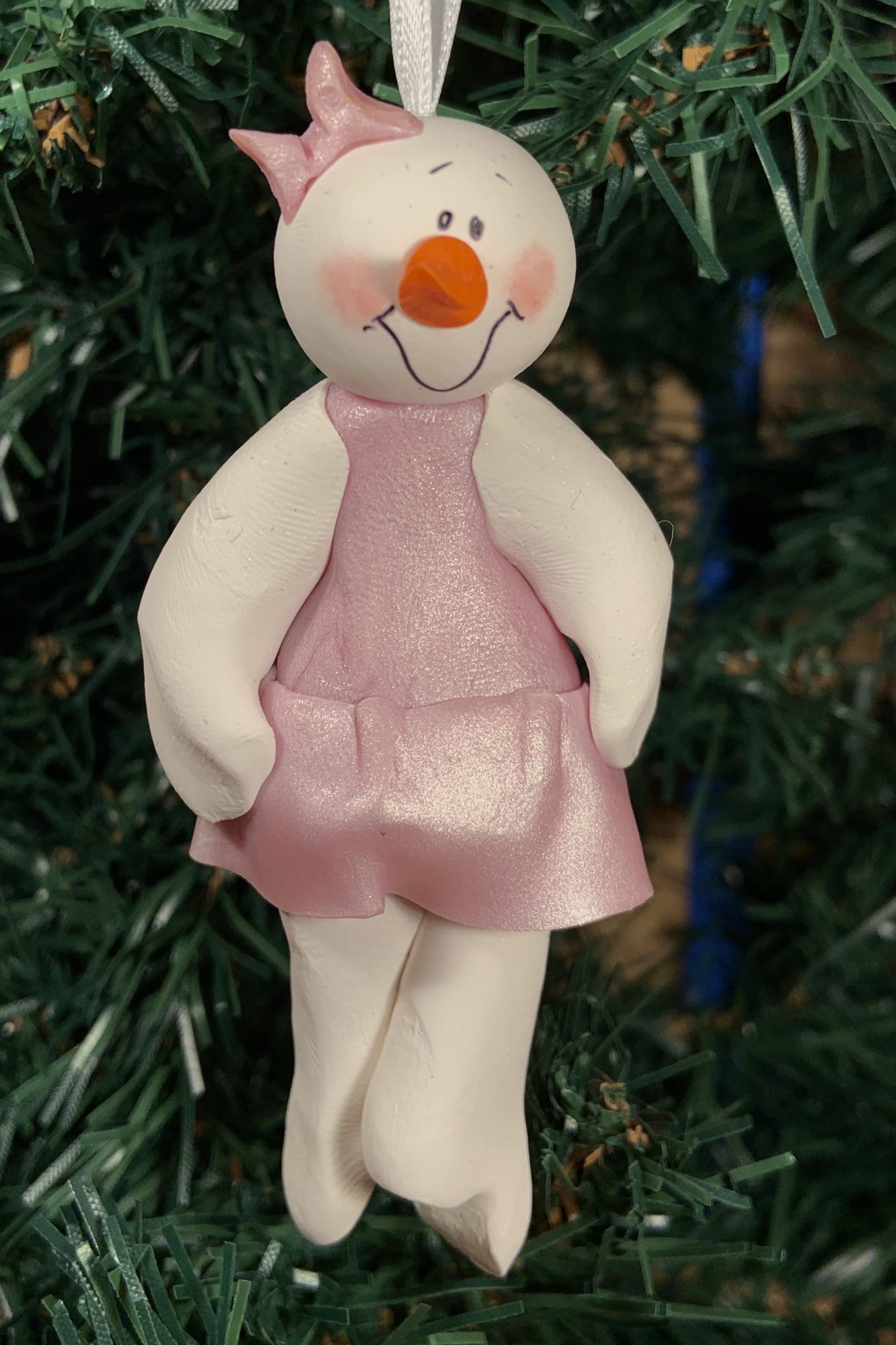 Ballerina Snowman Tree Ornament Craft Alliance Atlantic Association
