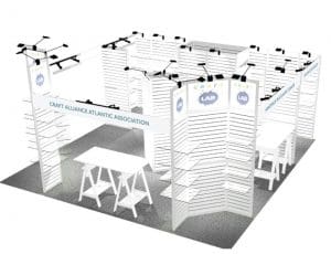 Craft Lab Booth Layout 2020